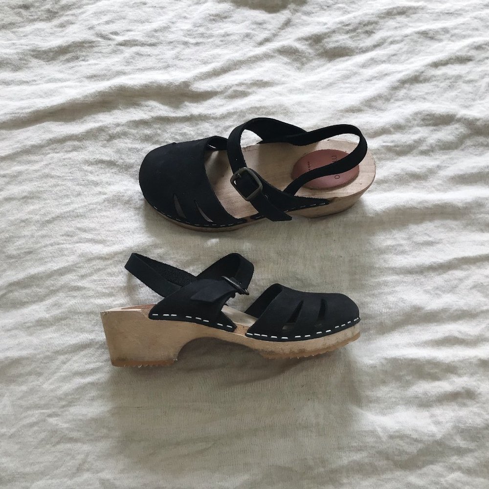 Mabo Molly MaryJane Clogs Leather 32 US1